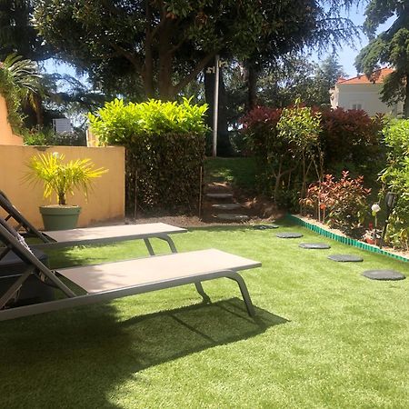 Beautiful Garden Apartment Cote D'Azur Cannes Exterior foto